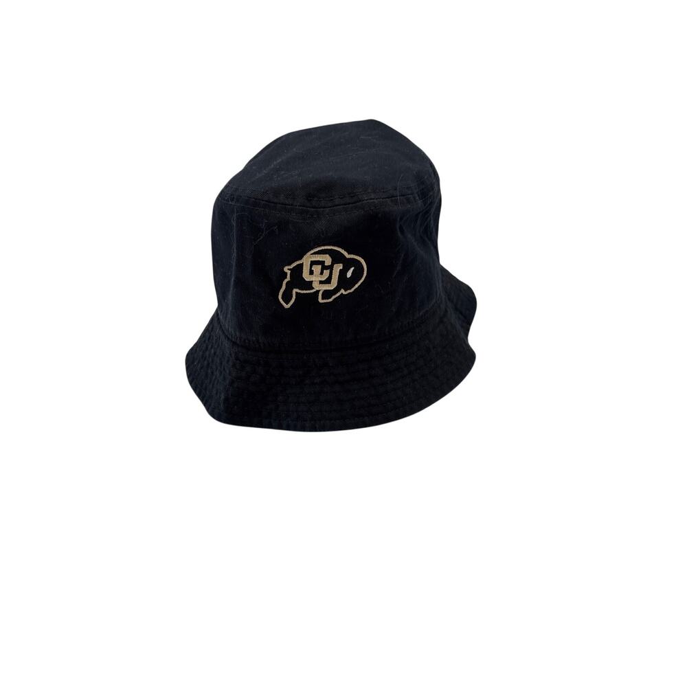 Nike Colorado Buffaloes CU Black Bucket Hat M/L NCAA College 100% Cotton